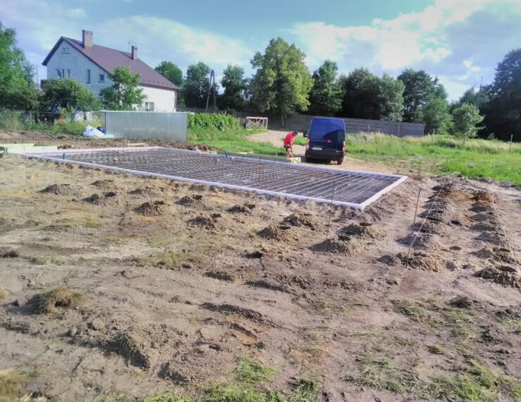 Budowa domu w Gruszewni