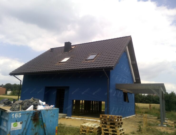 Budowa domu w Imielinie