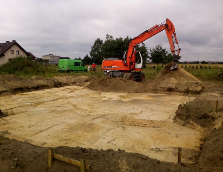 Budowa domu w Imielinie