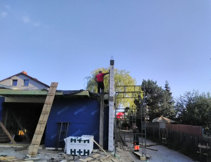 Budowa domu w Imielinie