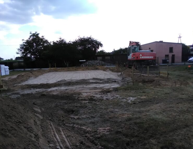 Budowa domu w Bojszowach