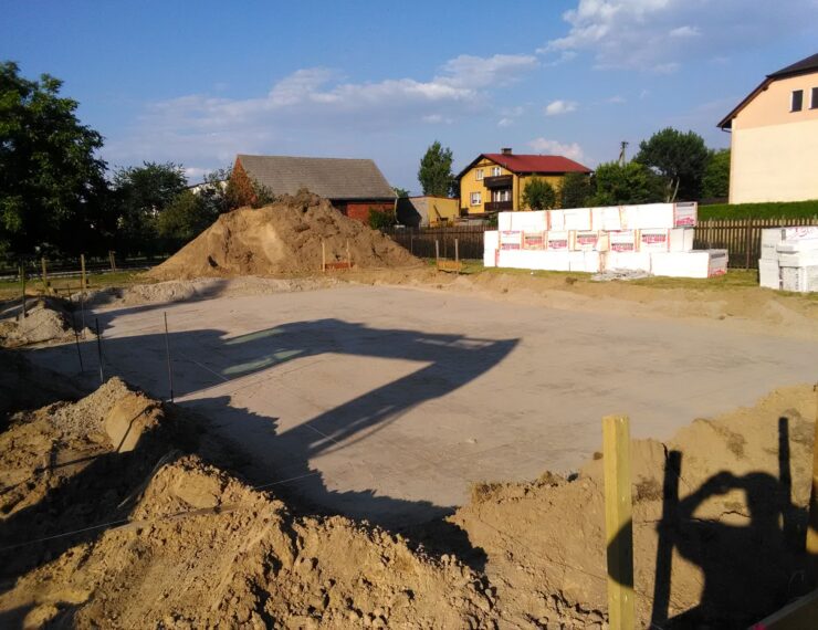 Budowa domu w Bojszowach