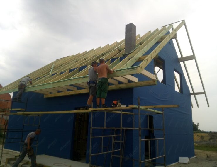 Budowa domu w Imielinie