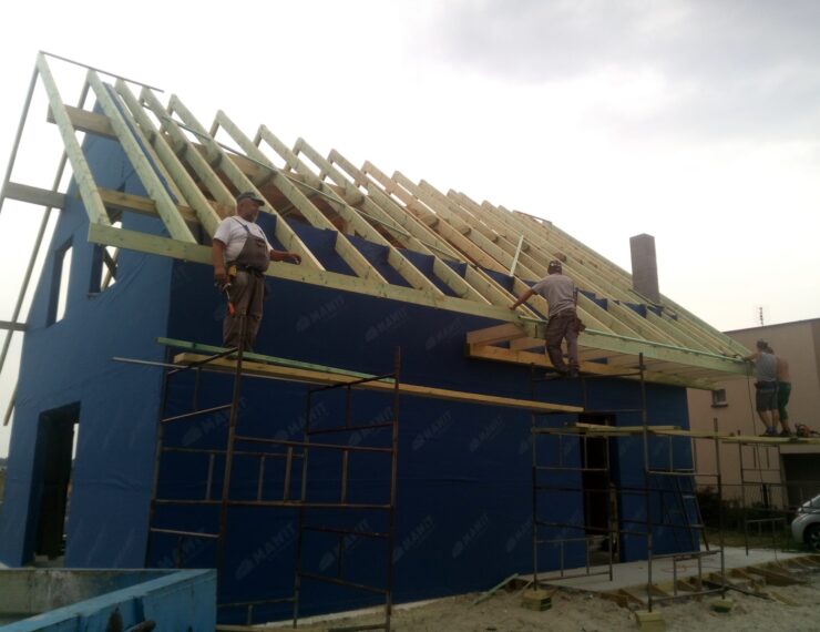 Budowa domu w Imielinie