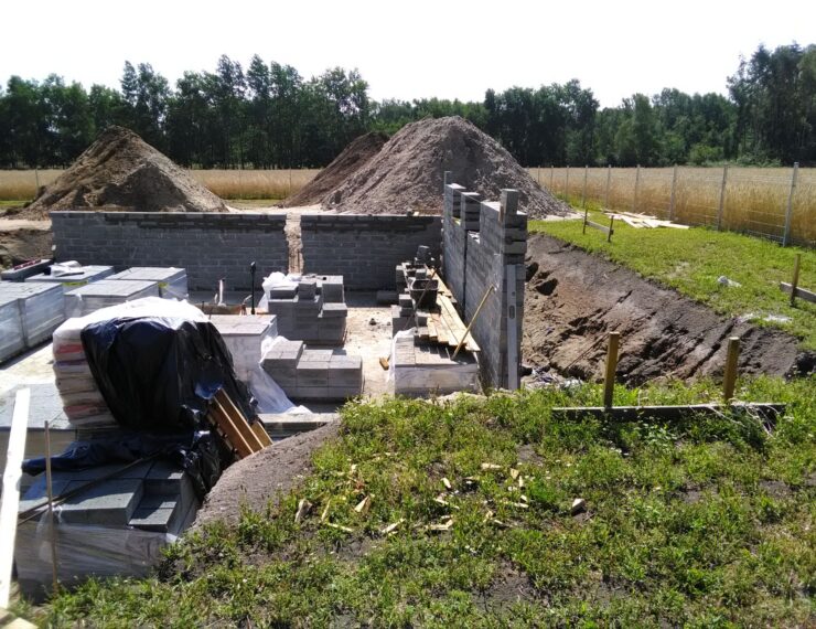 Budowa domu w Bieruniu