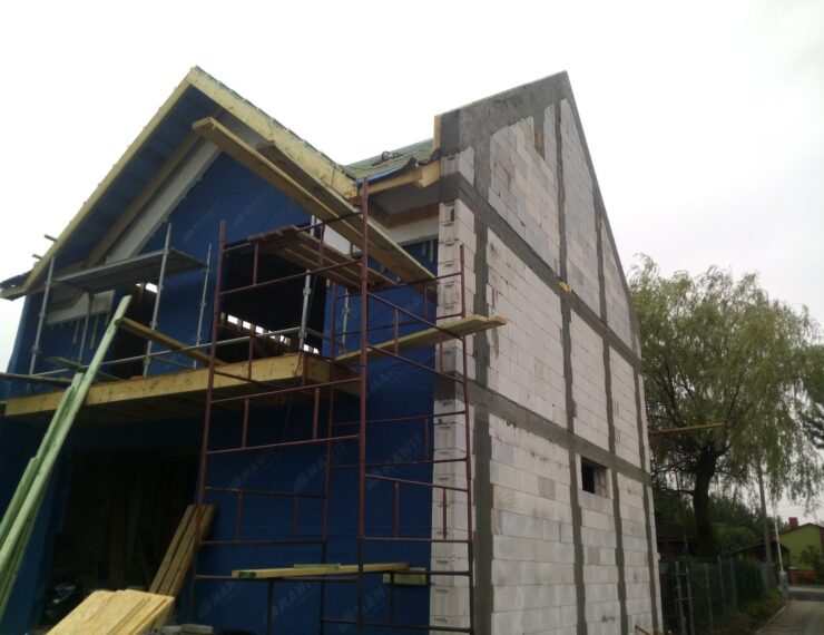 Budowa domu w Imielinie