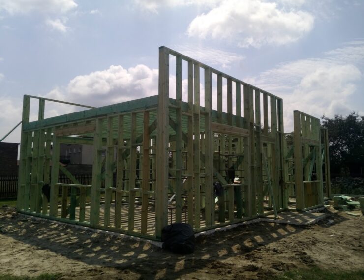 Budowa domu w Bojszowach