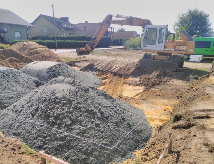 Budowa domu w Kobielicach