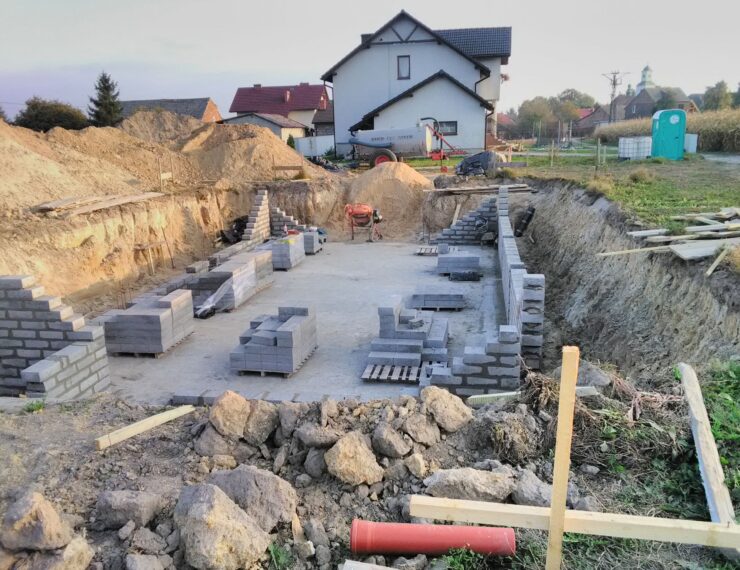 Budowa domu w Woli