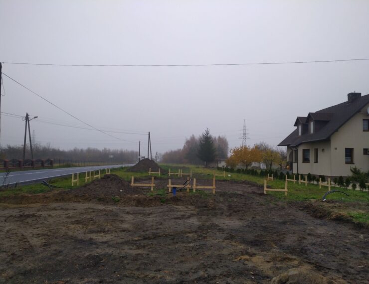 Budowa domu w Szczekocinach