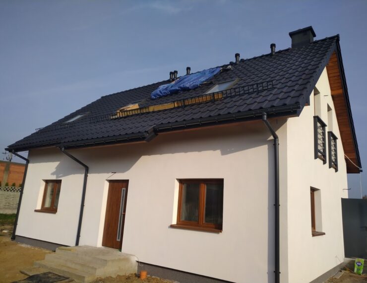 Budowa domu w Gruszewni