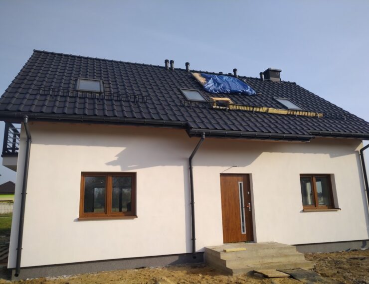 Budowa domu w Gruszewni