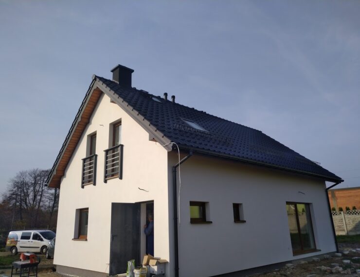 Budowa domu w Gruszewni