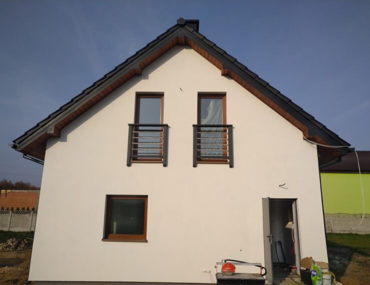 Budowa domu w Gruszewni