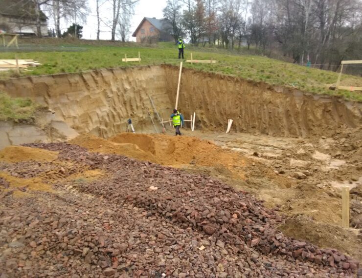 Budowa domu w Skrbeńsku