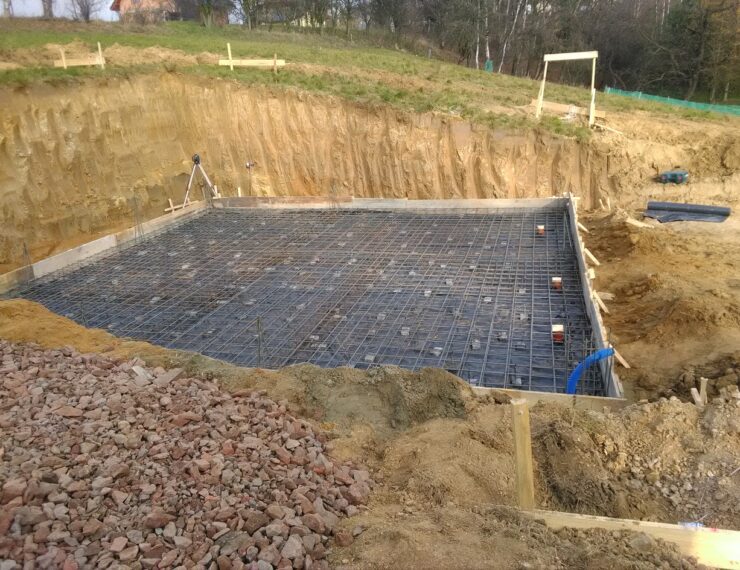 Budowa domu w Skrbeńsku