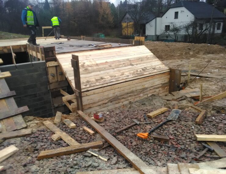 Budowa domu w Skrbeńsku