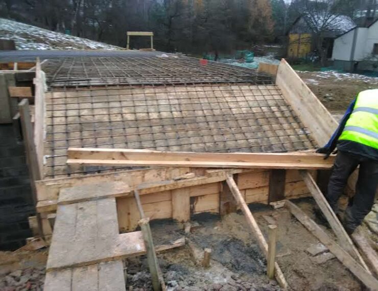 Budowa domu w Skrbeńsku