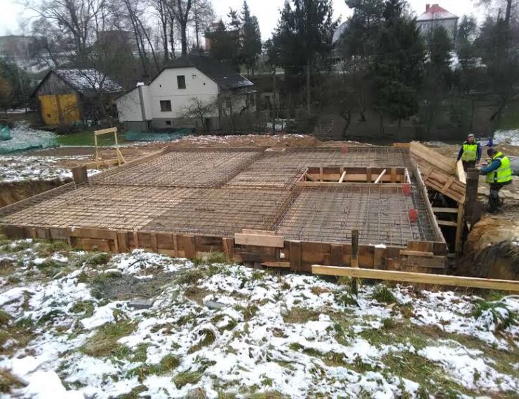 Budowa domu w Skrbeńsku