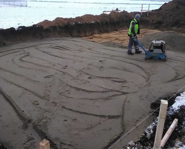 Budowa domu w Nowej Hucie - Kraków