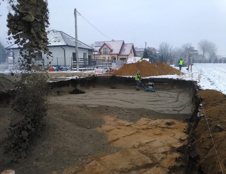 Budowa domu w Nowej Hucie - Kraków