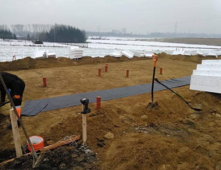 Budowa domu w Nowej Hucie - Kraków