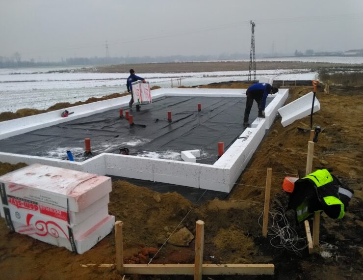 Budowa domu w Nowej Hucie - Kraków