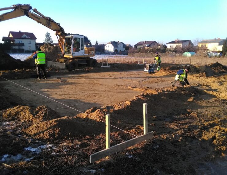 Budowa domu w Bojszowach