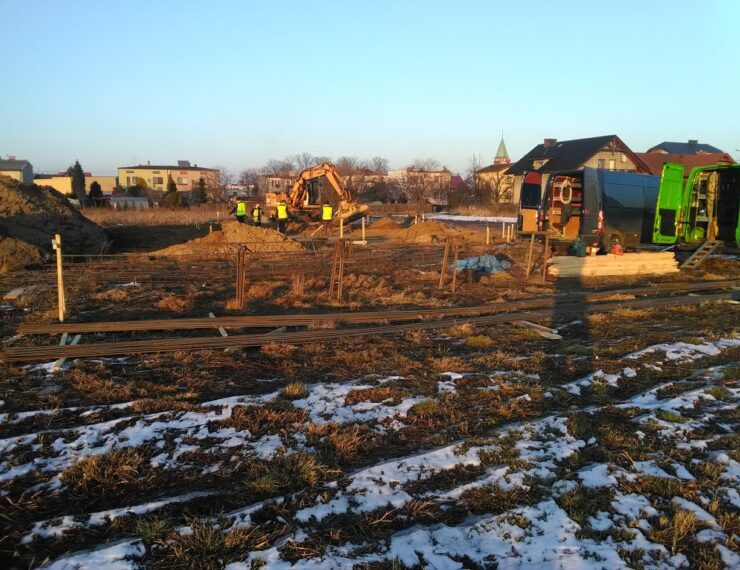 Budowa domu w Bojszowach