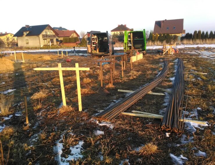 Budowa domu w Bojszowach