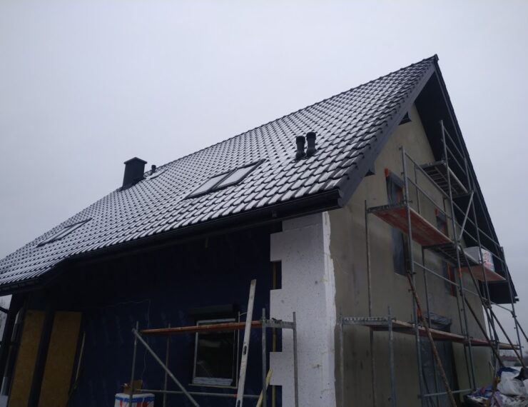 Budowa domu w Orzeszu