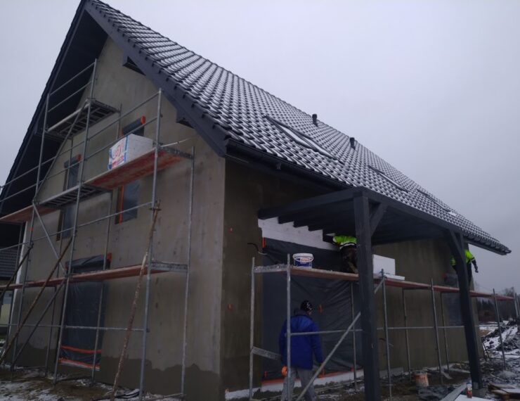 Budowa domu w Orzeszu