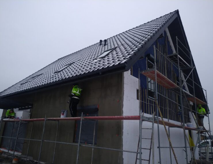 Budowa domu w Orzeszu