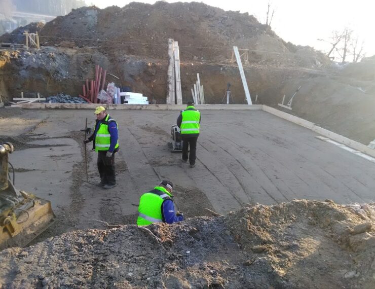 Budowa domu w Burowie gmina Zabierzów