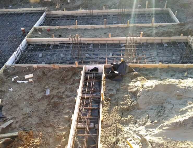 Budowa domu w Burowie gmina Zabierzów