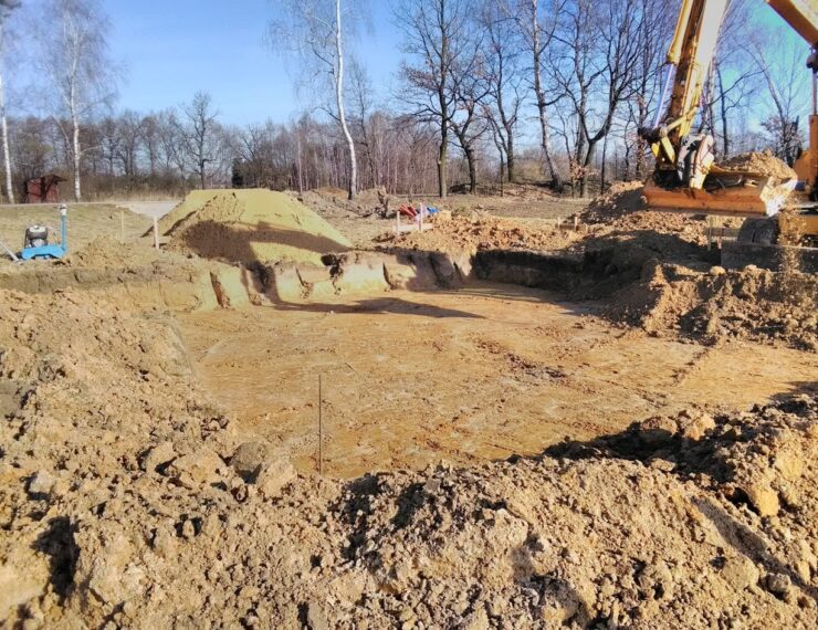 Budowa domu w Przecieszynie