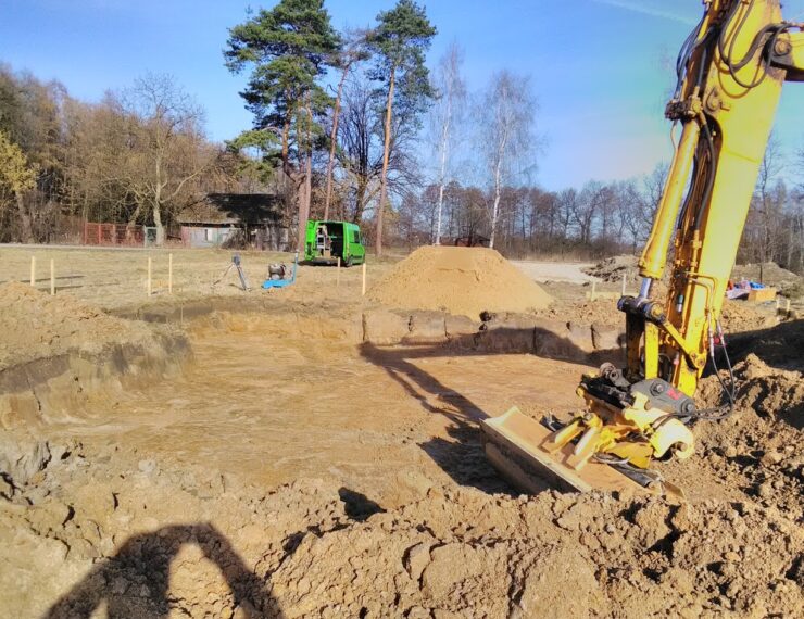 Budowa domu w Przecieszynie