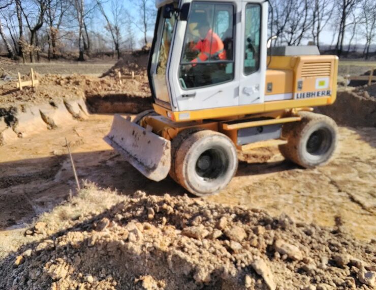 Budowa domu w Przecieszynie