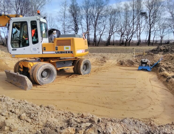 Budowa domu w Przecieszynie