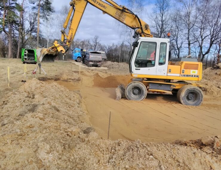 Budowa domu w Przecieszynie