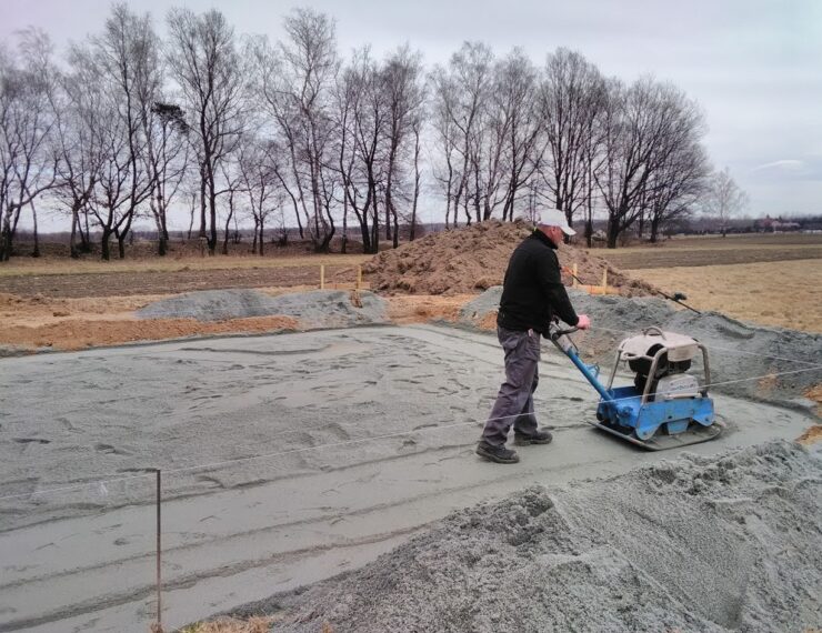 Budowa domu w Przecieszynie