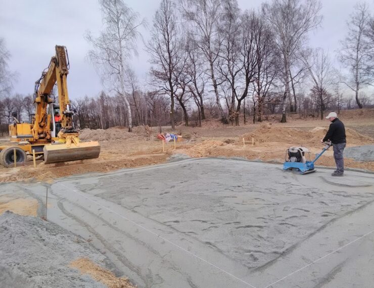 Budowa domu w Przecieszynie