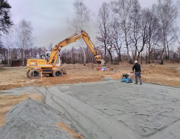 Budowa domu w Przecieszynie