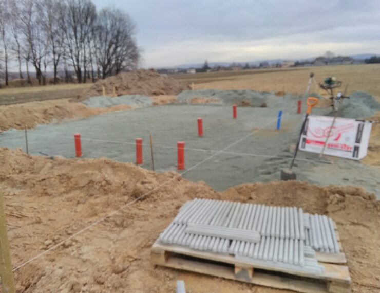 Budowa domu w Przecieszynie