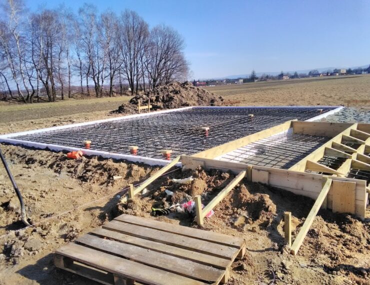 Budowa domu w Przecieszynie