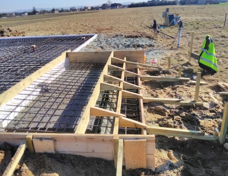 Budowa domu w Przecieszynie