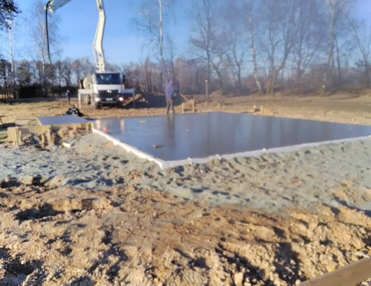 Budowa domu w Przecieszynie