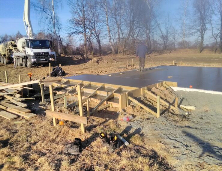 Budowa domu w Przecieszynie