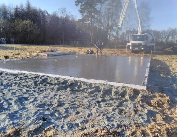 Budowa domu w Przecieszynie