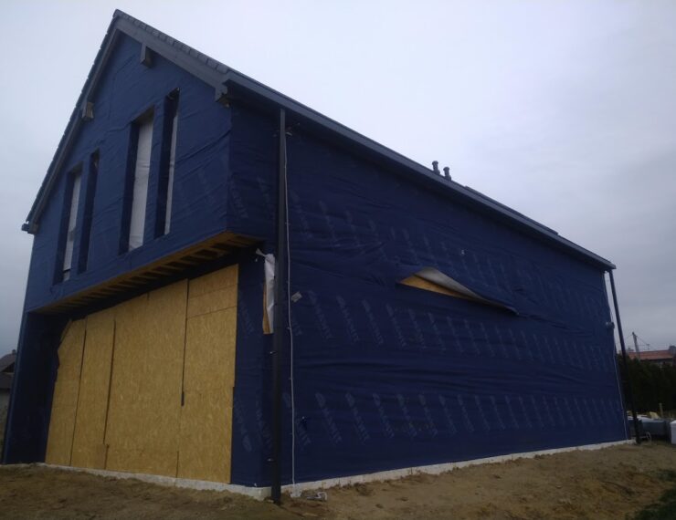 Budowa domu w Nowej Hucie - Kraków